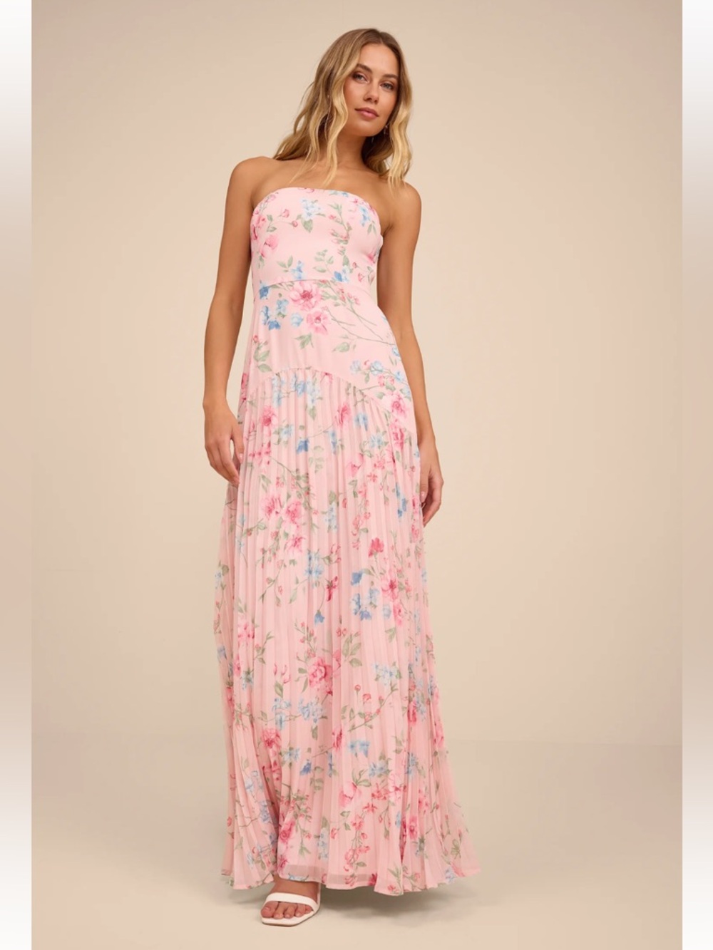 Lulus Floral Dress